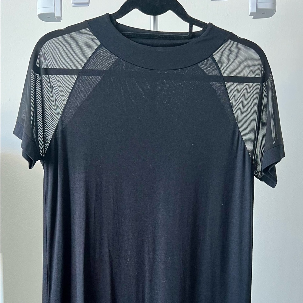Black long dress / shirt